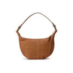 תיק עור טוני חום קלוע - TES Leather Bags