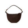 תיק עור טוני קורדרוי חום שוקולד - TES Leather Bags
