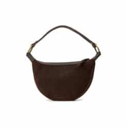 תיק עור טוני קורדרוי חום שוקולד - TES Leather Bags