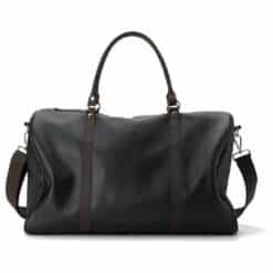 תיק נסיעות קלאסי שחור - TES Leather Bags