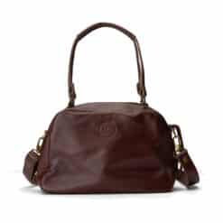 תיק נשיאה מיני צ'ארלי בורדו - TES Leather Bags