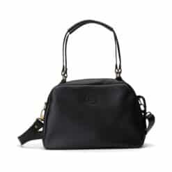 תיק נשיאה מיני צ'ארלי שחור רומא - TES Leather Bags