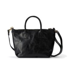 תיק צד מעור סרינה שחור - TES Leather Bags